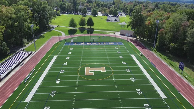 La Salle College High School synthetic turf project in Wyndmoor, PA, view 3