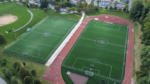 Academy of Notre Dame de Namur synthetic turf project in Villanova, PA, view 6