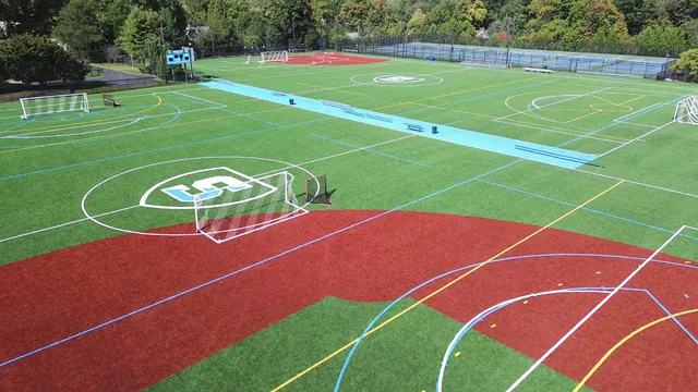 The Shipley School synthetic turf project in Bryn Mawr, PA, view 4