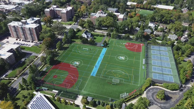 The Shipley School synthetic turf project in Bryn Mawr, PA, view 6