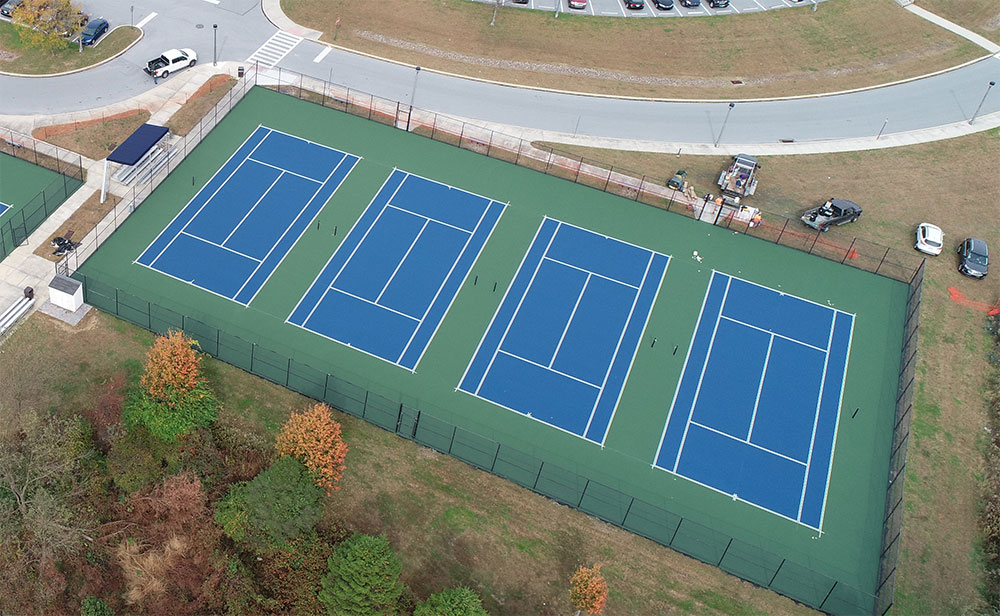 Resurface vs. Repair Tennis Court