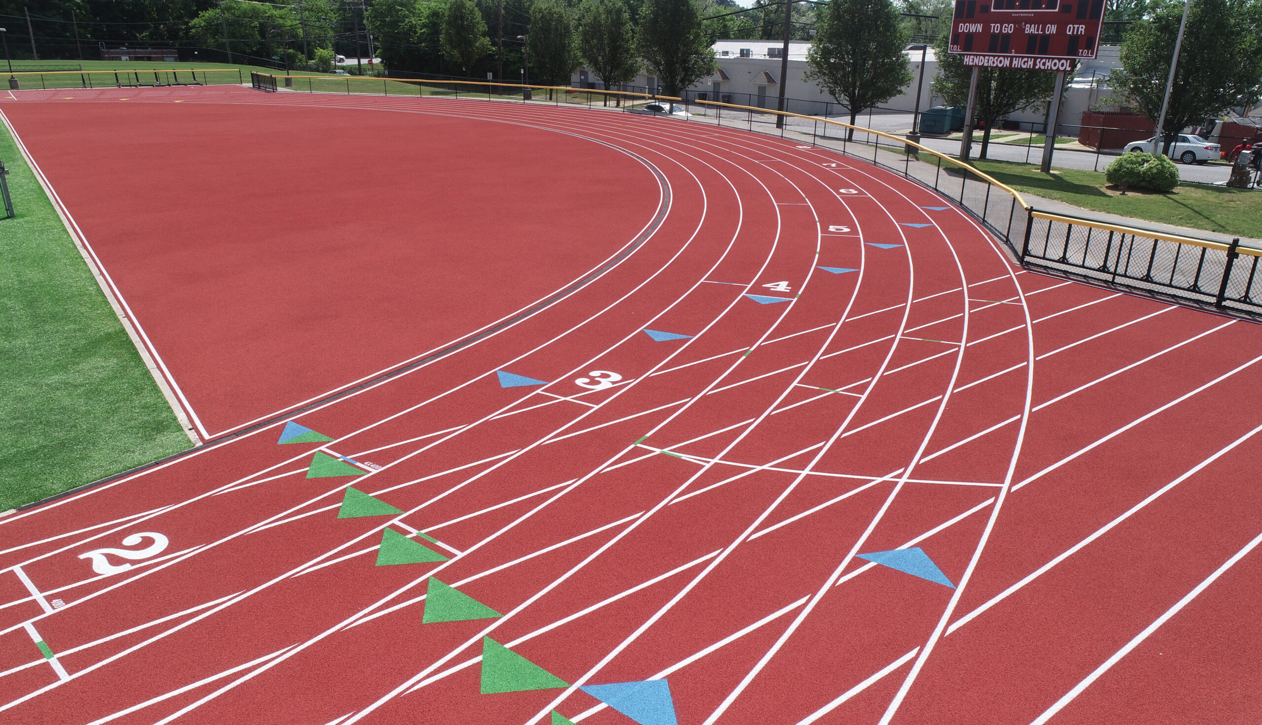 Athletic Running Track