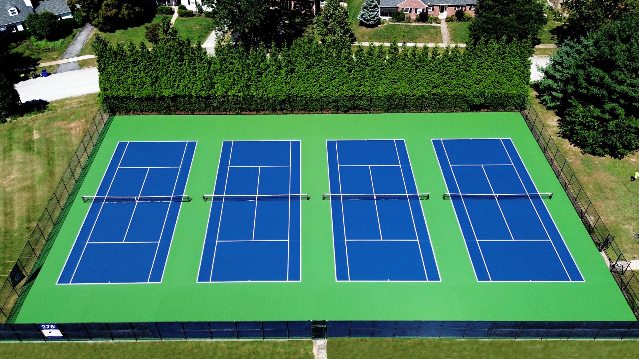 Tennis Resurfacing and Crack Repair