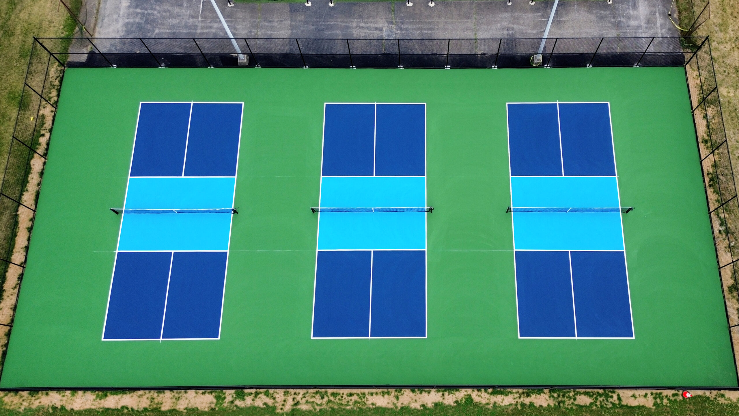 Pickleball court construction