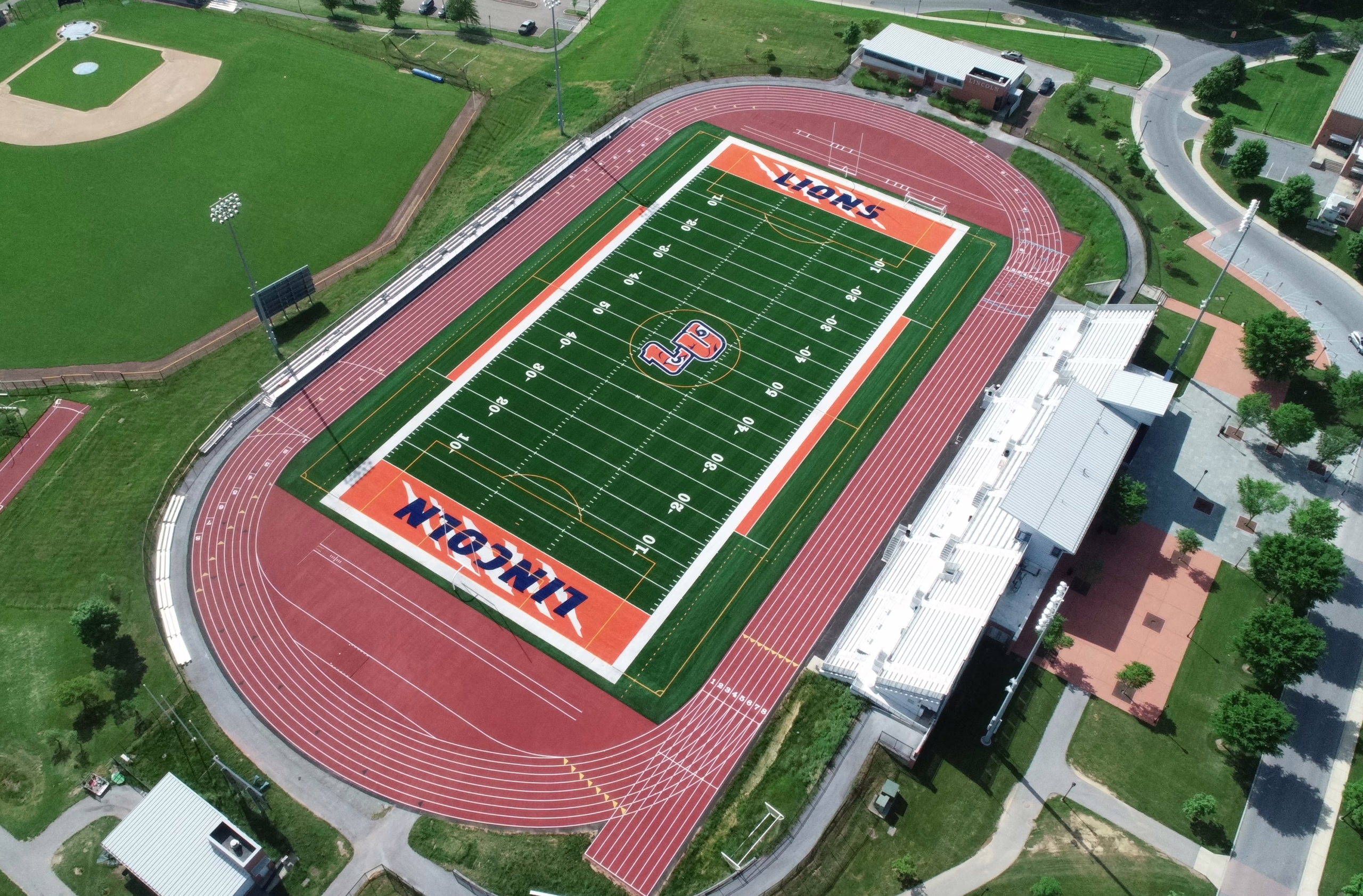 Running Track Installation