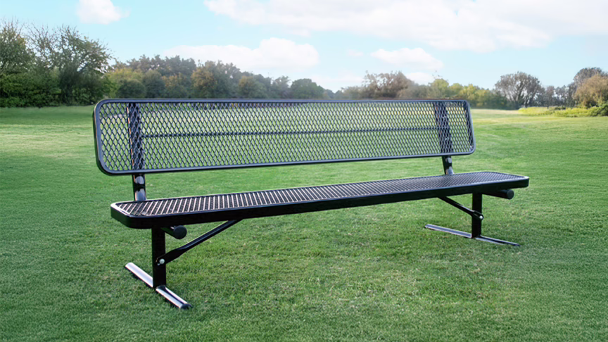 benches and picnic tables