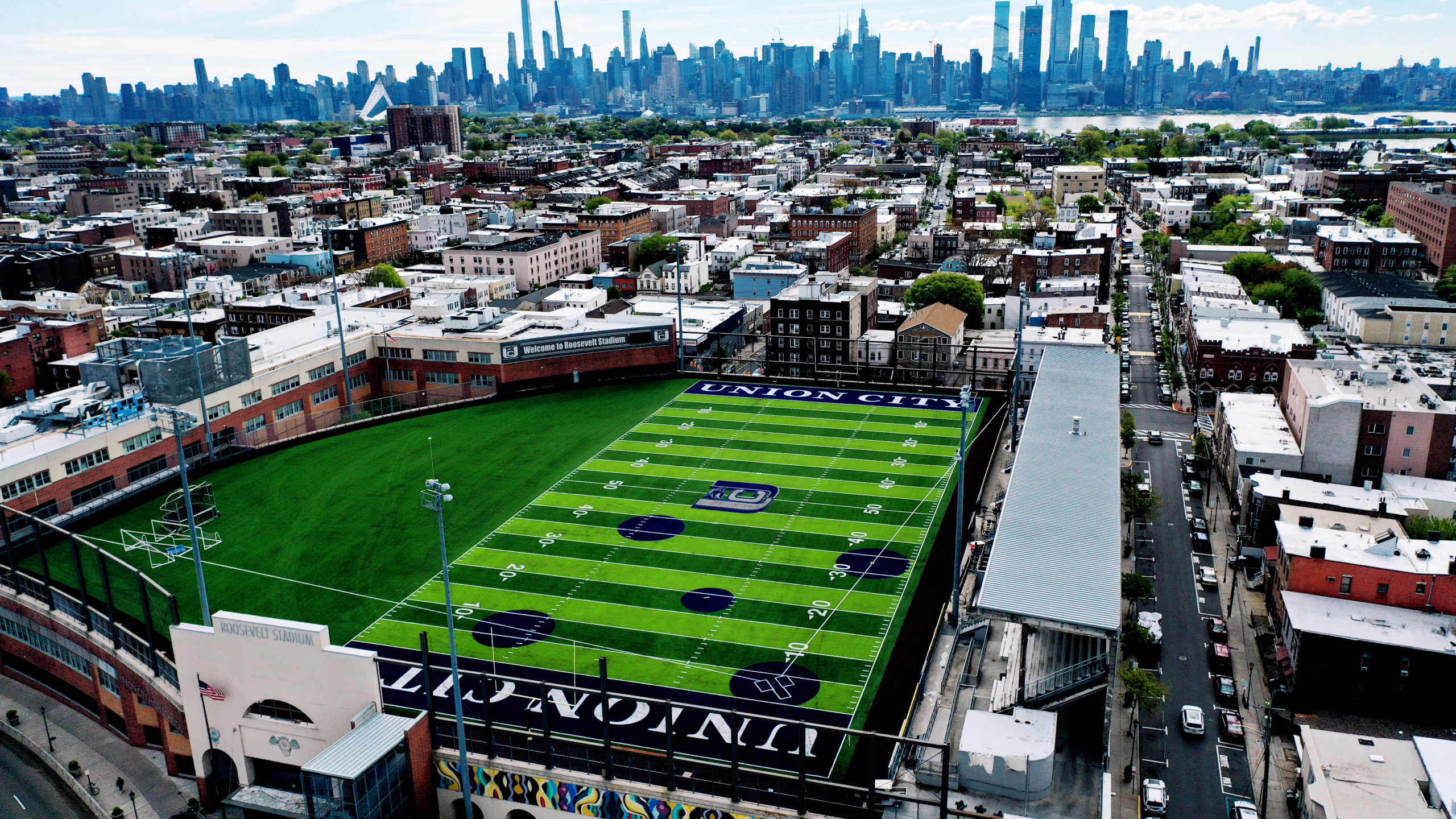 Union City High School Rooftop Field