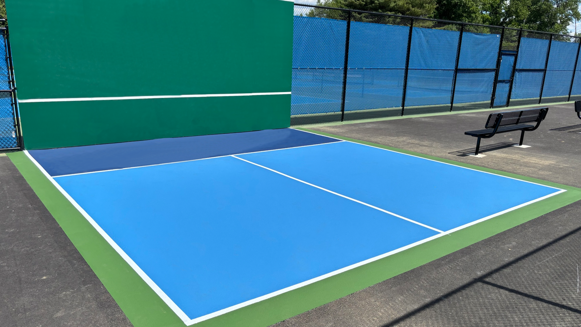 Bechtel Park New Castle County Pickleball Court