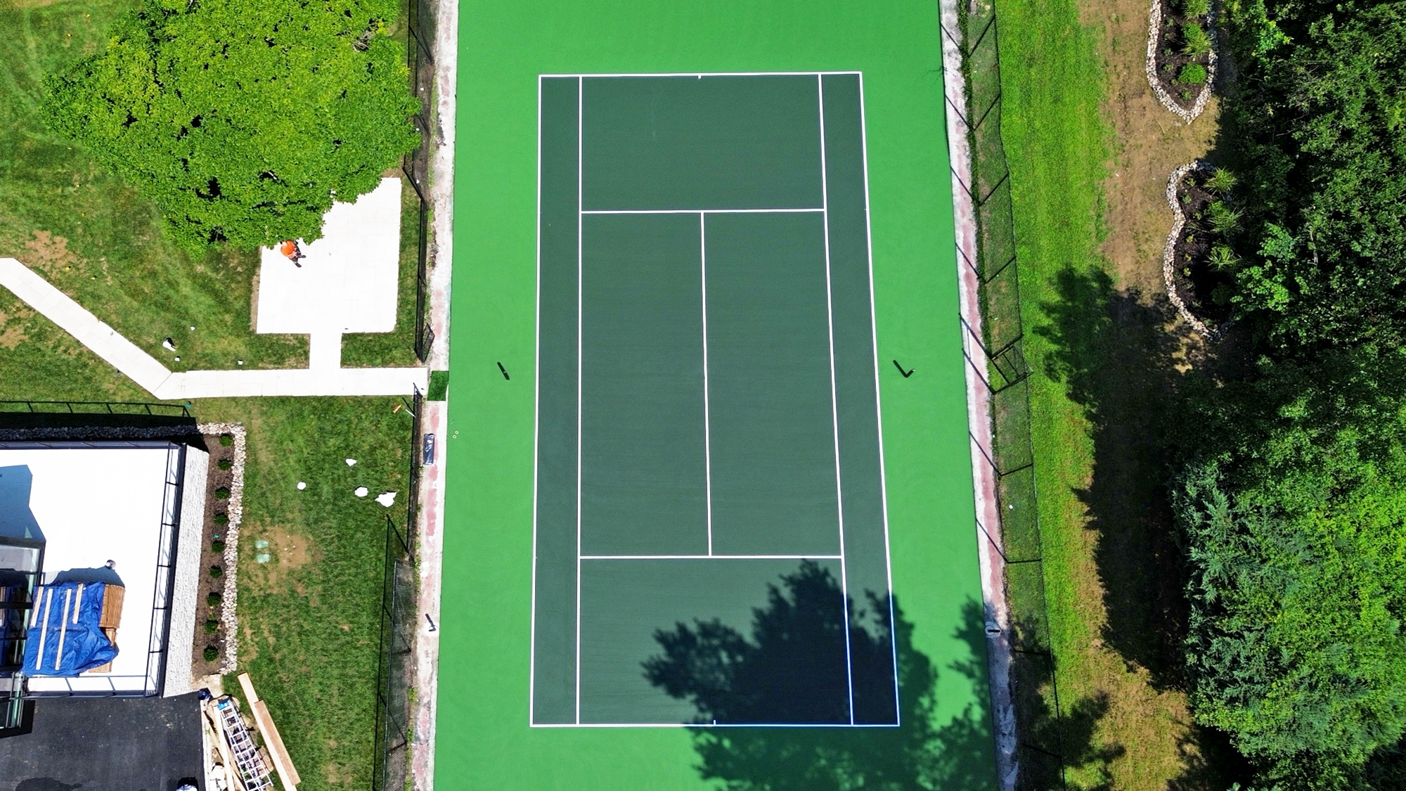 Haverford PA Tennis Court Design Build